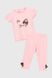 Костюм (футболка+лосини) для дівчинки Baby Show 249781 86 см Рожевий (2000990422804S)