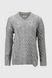 Пуловер однотонний жіночий Femme 2026 One Size Сірий (2000990221490W)