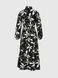 Сукня з візерунком жіноча 697 44 Чорний (2000990461070S)