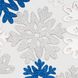 Наліпки Сніжинки Різнокольоровий (2252537024013)(NY)