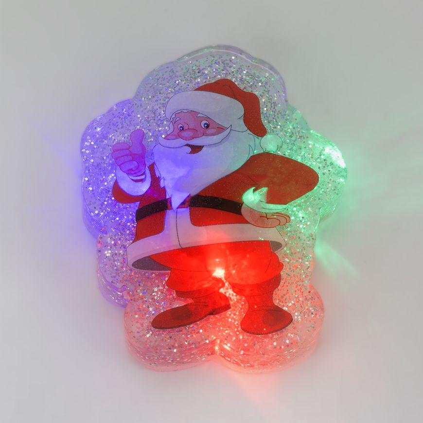 Магазин обуви Фонарик светодиодный рождественский "Дед Мороз" XD52672