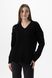 Пуловер однотонный женский Femme 2026 One Size Черный (2000990221483W)