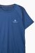 Фитнес футболка однотонная мужская Speed Life XF-1512 L Синий (2000989516620)