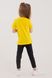 Футболка однотонна дитяча Ecrin 92110 110 см Жовтий (2000990179708A)