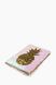 Блокнот паетки "Золотий ананас" рожевий із закладкою 200470657 (2000902700938)