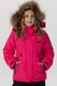 Комбінезон для дівчаток (куртка+штани на шлейках) зима 1506 92 Малиновий (2000989628057W)