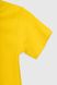 Футболка однотонная детская Ecrin 92110 110 см Желтый (2000990179708A)