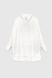 Сорочка однотонна жіноча 6415 M/L Білий (2000989997566D)