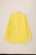 Рубашка однотонная женская Crep 90279 S Желтый (2000989497783D)