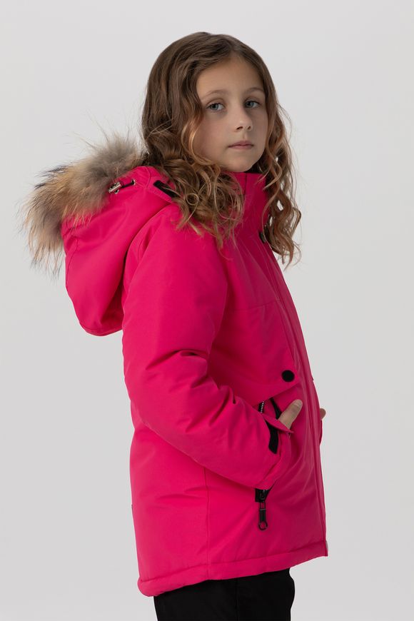 Магазин обуви Комбинезон для девочек (куртка+штаны на шлейках) зима 1506
