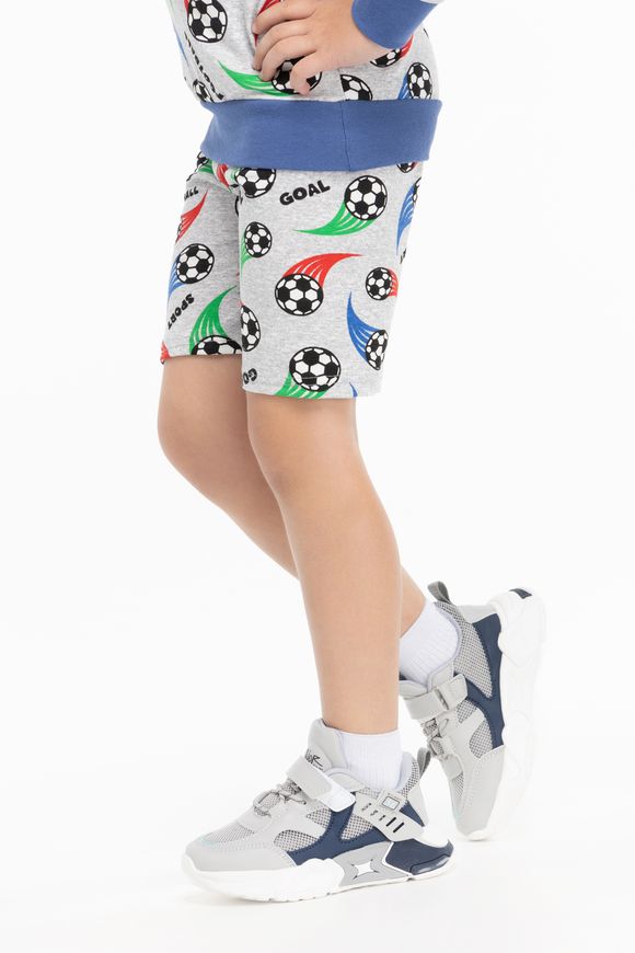 Магазин обуви Шорты спортивные с принтом для мальчика Футбол
