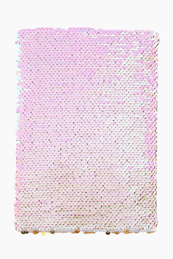 Магазин обуви Блокнот паетки "Золотой ананас" розовый с закладкой 200470657 (2000902700938)