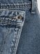 Спідниця джинсова жіноча Zeo Basic 4291 32 Синій (2000990562876S)