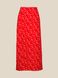 Юбка с узором женская LAWA WTC02303 3XL Красно-белый (2000990574138S)(LW)