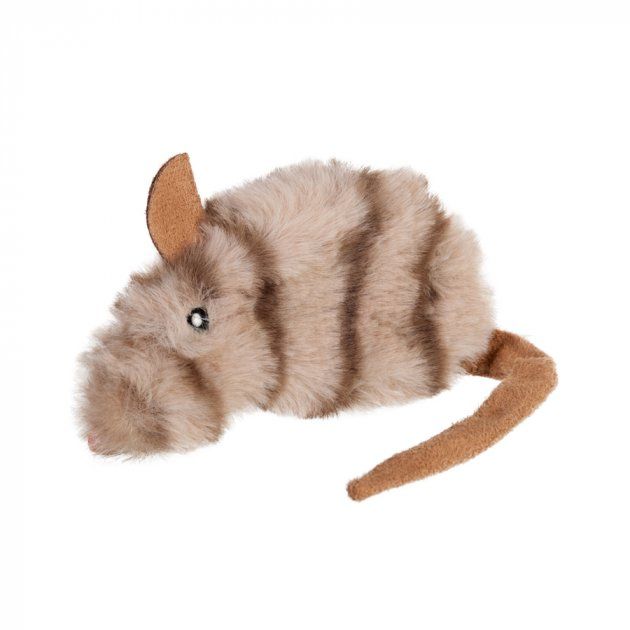 Магазин взуття Іграшка для котів GiGwi Мишка з котячою м'ятою Catnip 10 см
