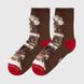 Шкарпетки чоловічі ШЧК156-124-1719 Пряники фемілі 27-29 Коричневий (2000990199850W)