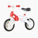 Велобіг з каскою Киндервей KW-11-013 Біло-червоний (4820102293010)