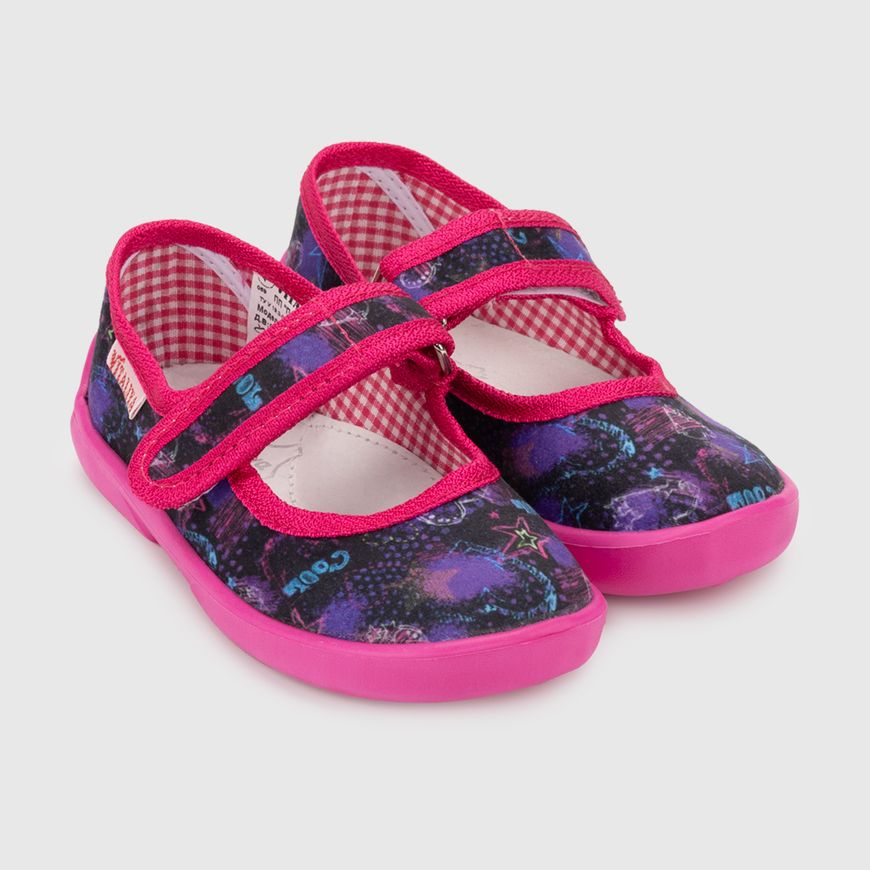 Магазин обуви Комнатные туфли девочка 001 Сердце
