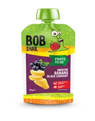 Магазин взуття Bob Snail пюре смузі банан-чорна смородина 120г 6371 П