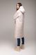 Куртка женская двусторонняя 108-703 Button XL Молочно-бежевый (2000989400424)
