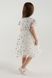 Сукня бальна з візерунком для дівчинки Wecan 24341 104 см Білий (2000990342904A)