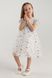 Сукня бальна з візерунком для дівчинки Wecan 24341 110 см Білий (2000990342911A)