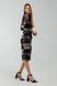 Сукня з візерунком жіноча Noa Noa 9907 S/M Чорний (2000990401885D)