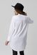 Рубашка однотонная женская PG-1 XL Белый (200098999957218D)