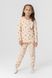Пижама для девочки Isobel 20403 3-4 года Бежевый (2000990034878А)