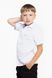 Сорочка однотонна для хлопчика Deniz 411 140 см Білий (2000989810186D)