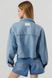 Куртка джинсова для дівчинки LocoLoco 6185 128 см Блакитний (2000990346919D)