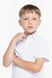 Сорочка однотонна для хлопчика Deniz 411 140 см Білий (2000989810186D)
