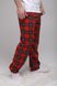 Піжамні штани чоловічі Dalm 2 2XL Червоний (2000989484233)