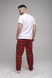 Піжамні штани чоловічі Dalm 2 2XL Червоний (2000989484233)