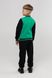 Спортивный костюм для мальчика (кофта, штаны) Lizi 591 140 см Зеленый (2000989981169W)