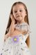 Сукня бальна з візерунком для дівчинки Wecan 24341 110 см Білий (2000990342911A)