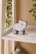 Дерев'яна каталка Білий ведмедик Viga Toys 44001 Різнокольоровий (6971608440014)