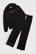 Костюм (худи+штаны) для девочки Viollen 2192 164 см Черный (2000990147769D)