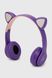 Наушники Bluetooth подключения WANRONGDIANZIKEJIYOUXIANGONGSI WR5243 Фиолетовый (2000990435446)