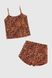 Піжама жіноча Fleri F50139 36 Різнобарвний (2000990300195A)