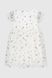 Сукня бальна з візерунком для дівчинки Wecan 24341 104 см Білий (2000990342904A)