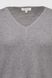 Пуловер однотонный женский Accordream T10356 2XL Серый (2000990547361D)