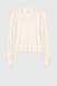 Пуловер однотонный женский Park karon 10284 One Size Белый (2000989250074D)