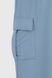 Спортивні штани карго однотонні жіночі Blue World 2307-K S Блакитний (2000989959991D)
