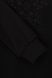 Cвітшот однотонний жіночий Pepper mint MEX-04 M Чорний (2000990036230D)