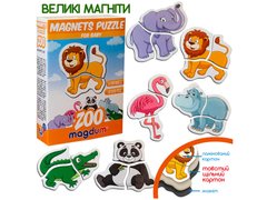 Магазин взуття Магнітні пазли "Zoo" ML4031-18 EN