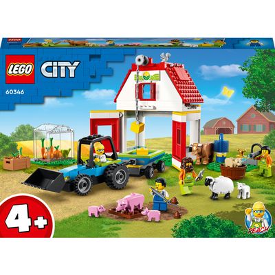 Магазин обуви Конструктор LEGO City Животные на ферме и в сарае 60346