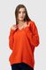 Пуловер однотонный женский Park karon 8008 One Size Оранжевый (2000989928256D)