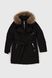Куртка зимова для дівчинки Feiying 836 164 см Чорний (2000989630425W)