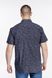 Рубашка с узором мужская Stendo 235057 6XL Темно-синий (2000989740049S)